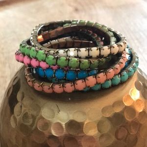 Set of 6 Stretchy Bracelets